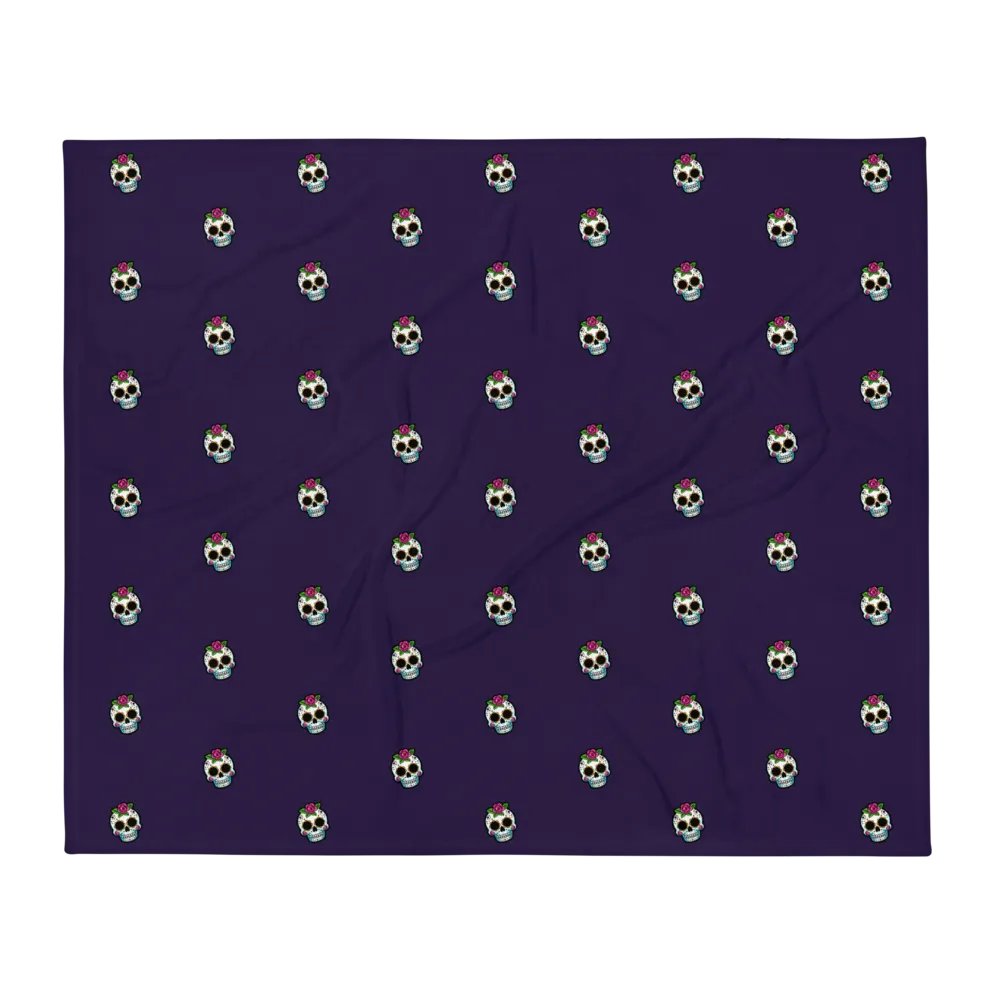 The Sugar Skull - Throw Blanket product image (1)
