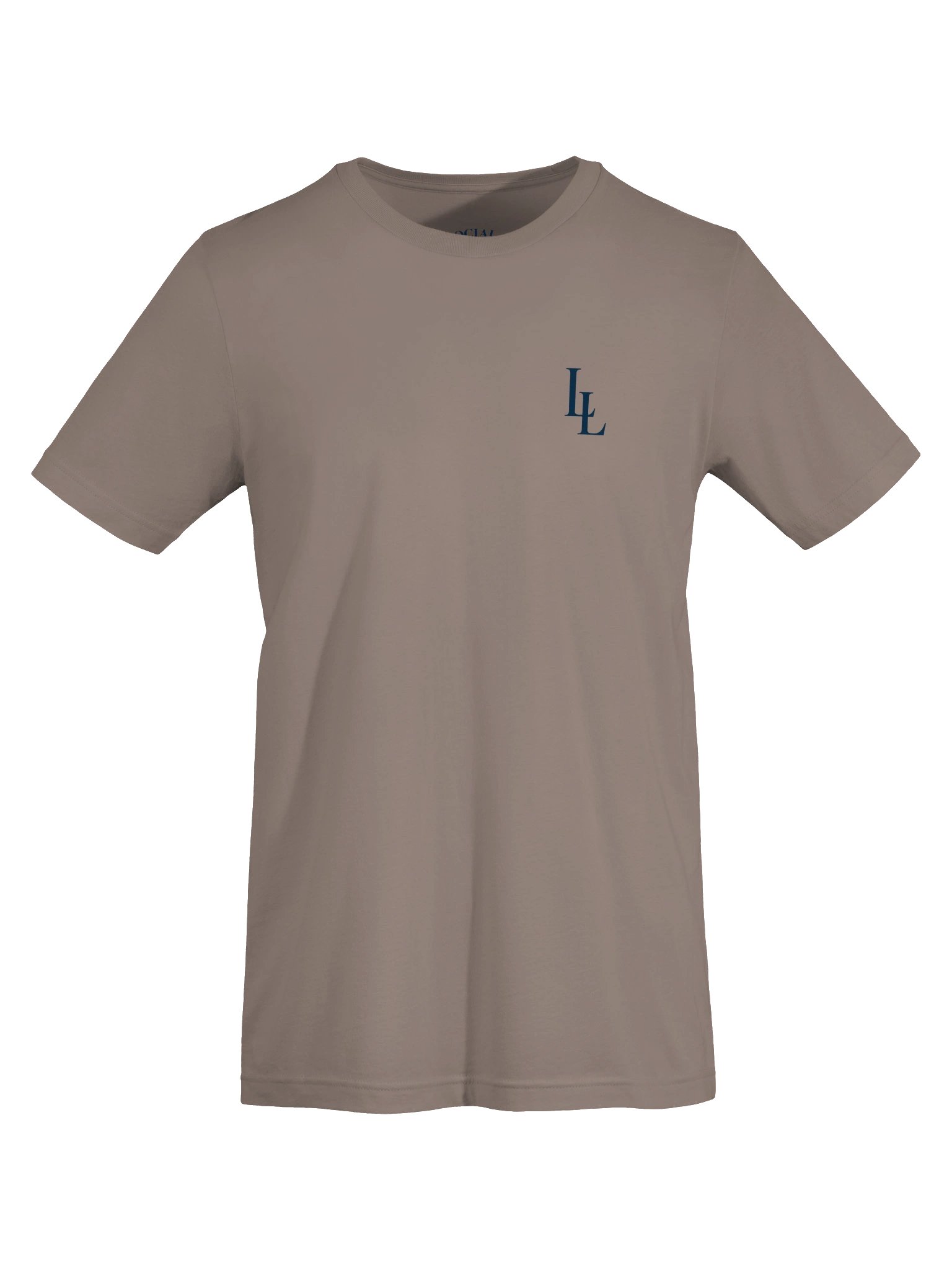 LL Social Co. Carrick Bend Essential Tee — Navy product image (48)
