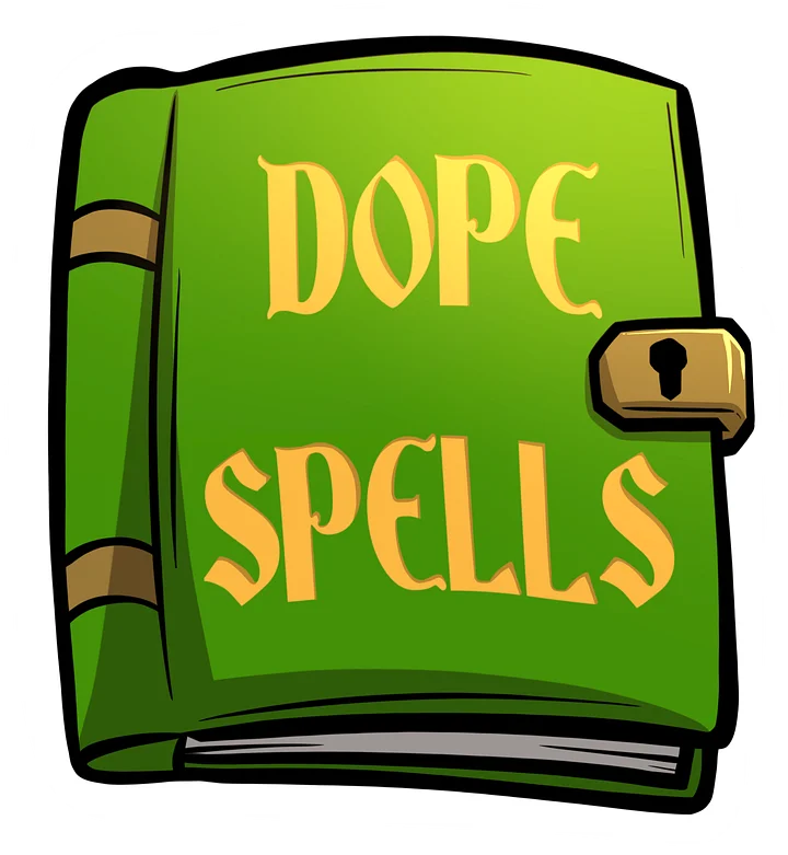 3" Dope Spells Sticker product image (1)