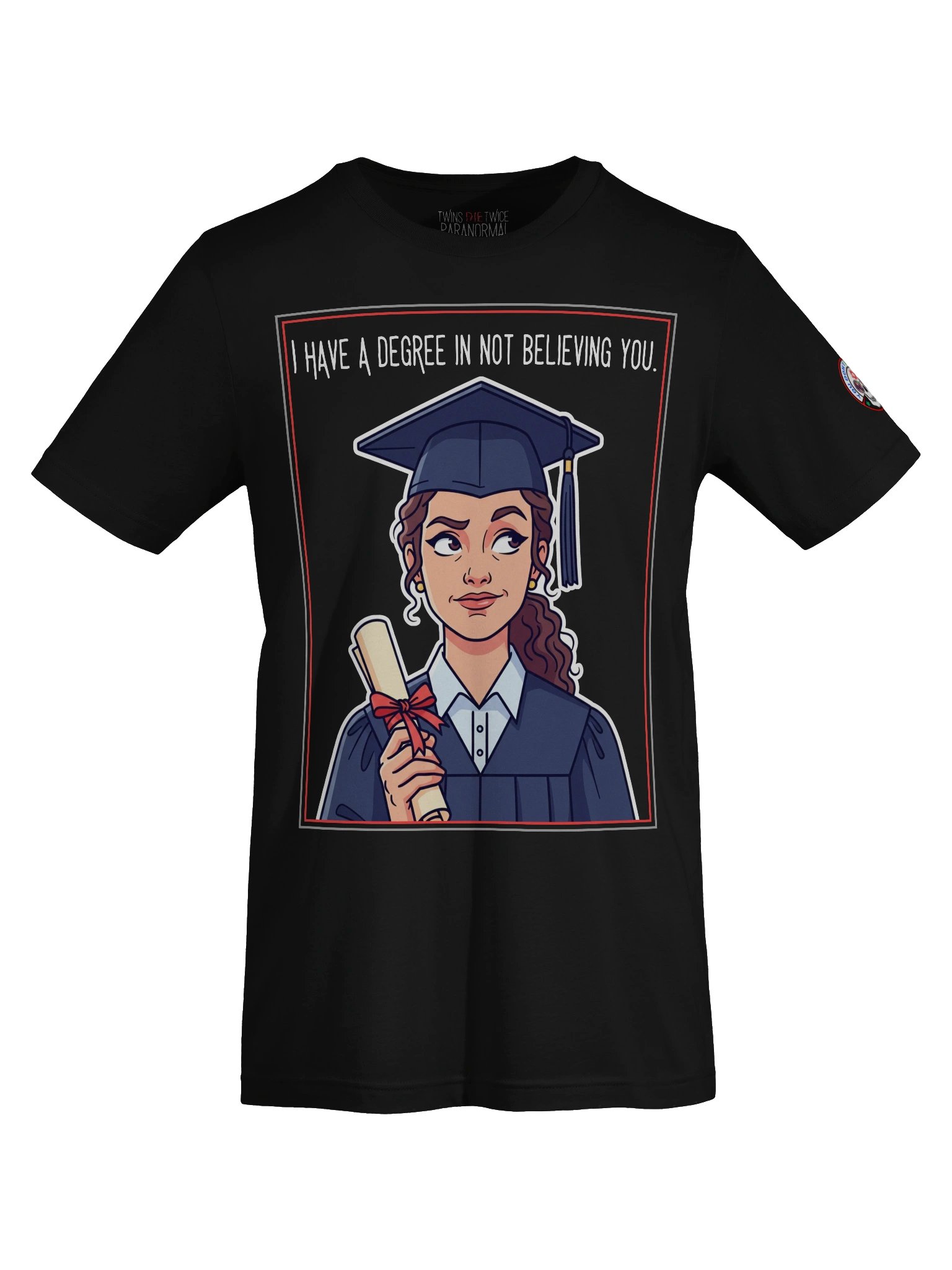 Skeptical Graduate Premium Tee product image (5)