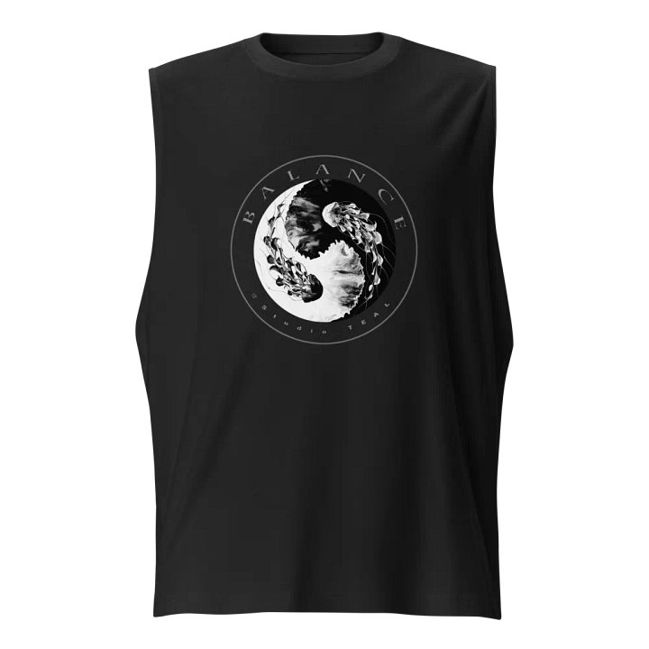 Yin-Yang Jellyfish Harmony Muscle Tank product image (1)