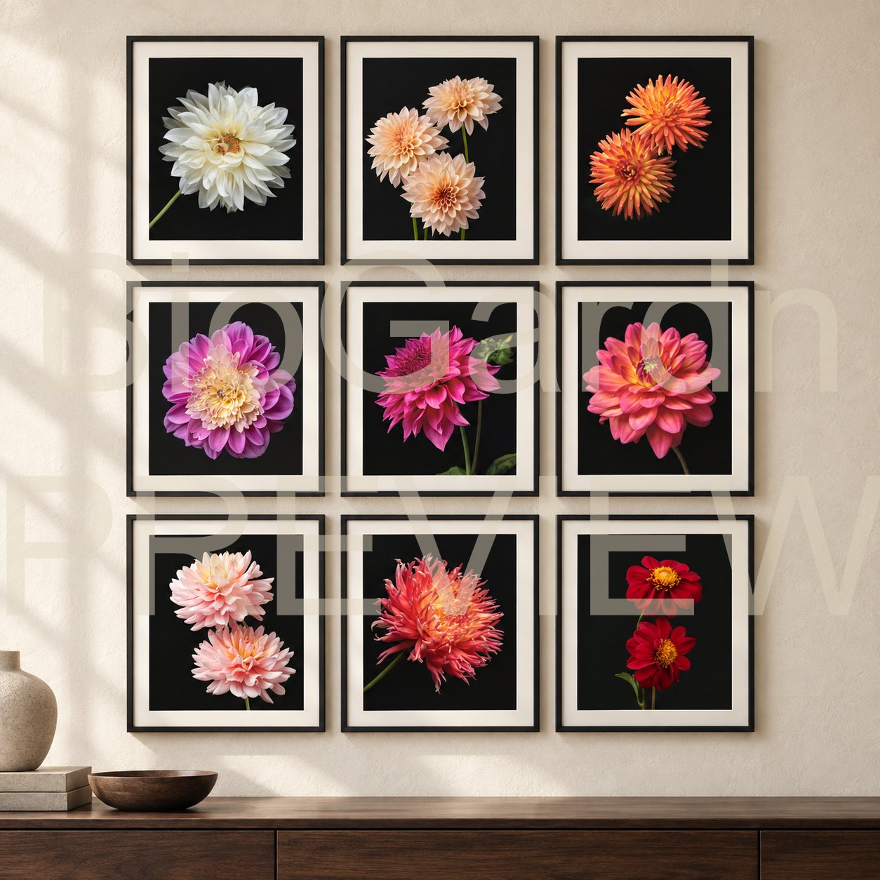 Dahlia Portraits 2027 - Printable Fine Art Calendar product image (8)