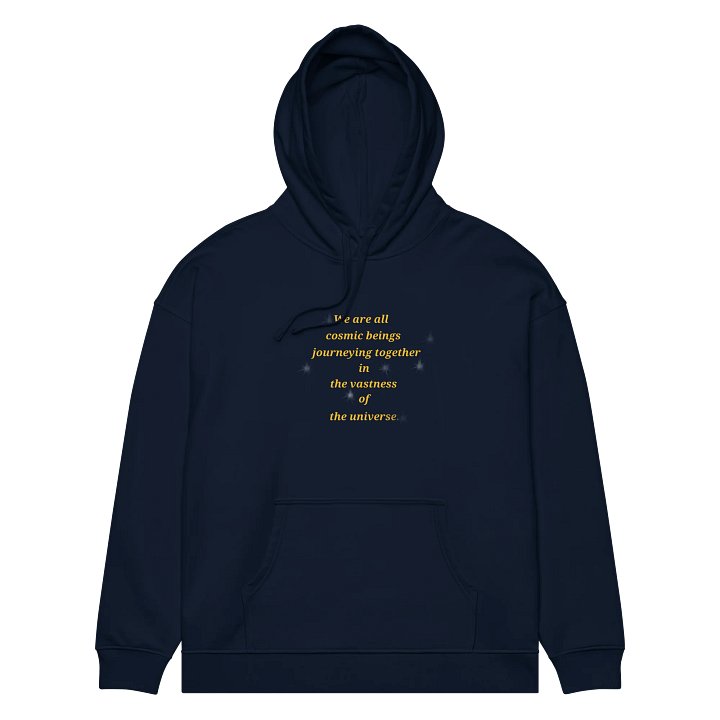 Cosmic Journey Unisex Organic Hoodie product image (2)