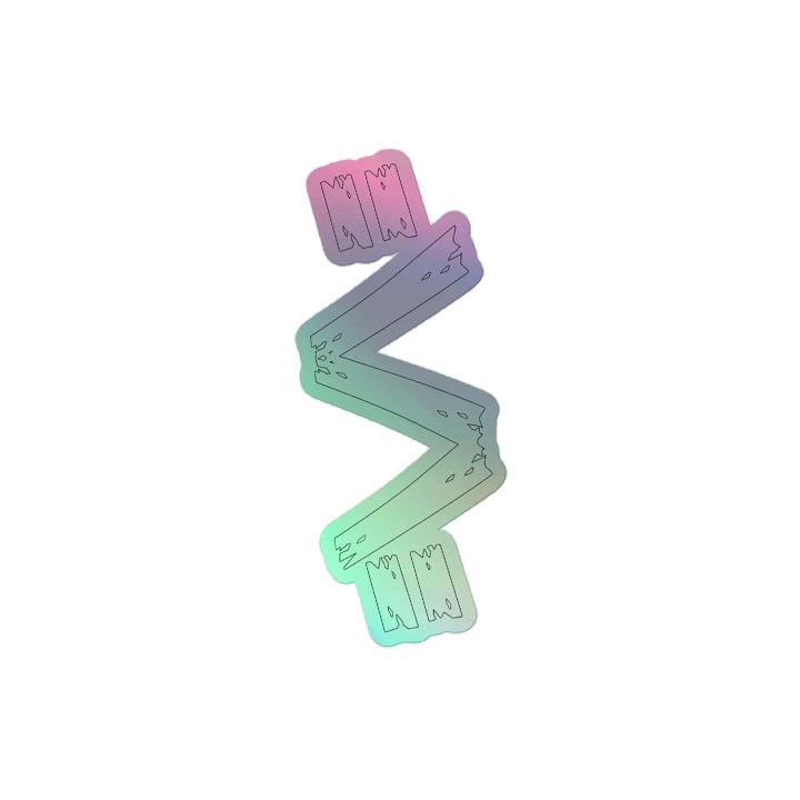 'OGsnark' holo logo sticker product image (2)