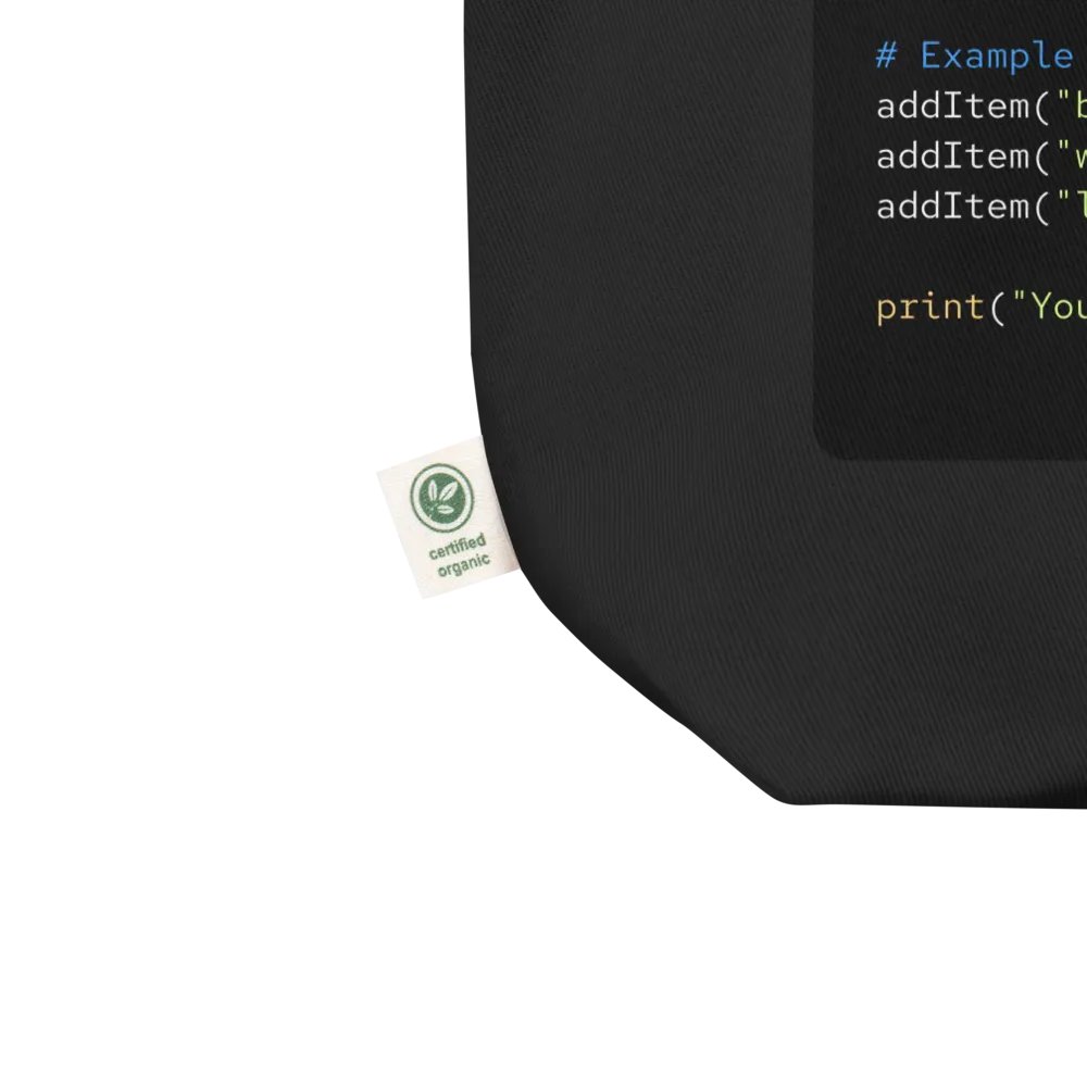 Code Carry-All: The Ultimate Programmer's Tote Bag product image (2)