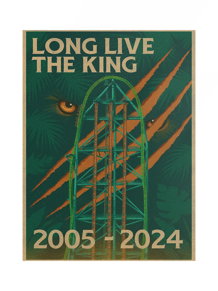 Long Live The King Poster | 18x24" product image (1)