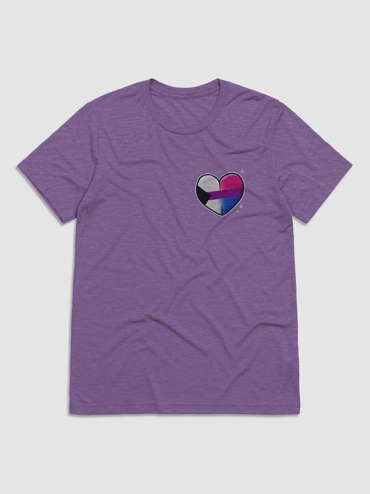 Demi-Bi Pride Tri-blend Tee product image (1)