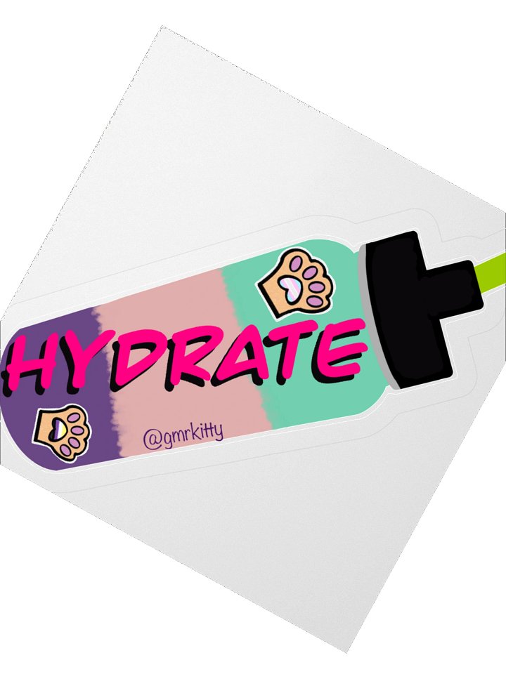 HYDRATE Sticker product image (4)