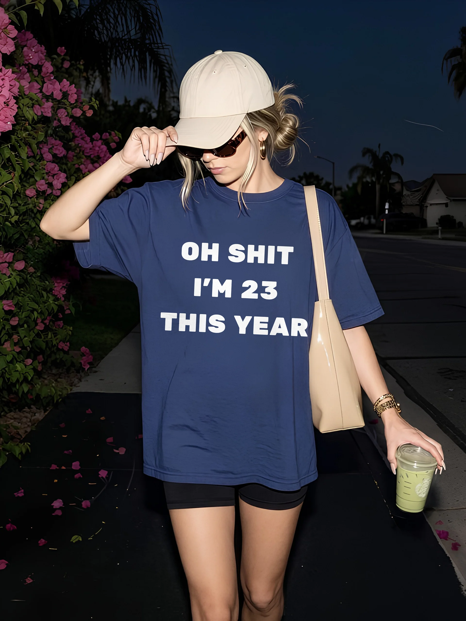 Oh Shit I'm 23 This Year T-shirt product image (1)