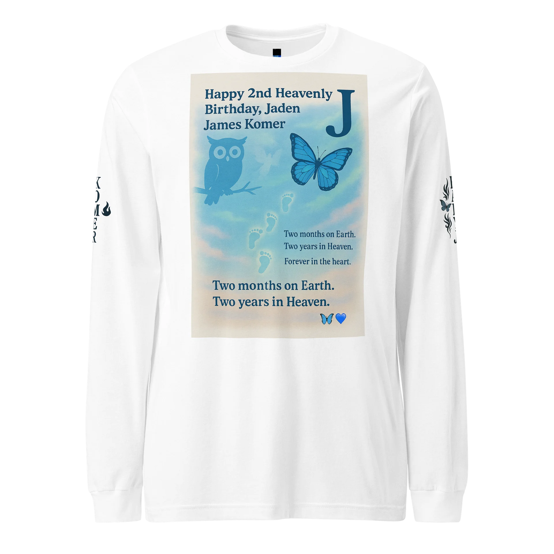 Baby J Heavenly Birthday Tribute Long Sleeve Tee product image (1)
