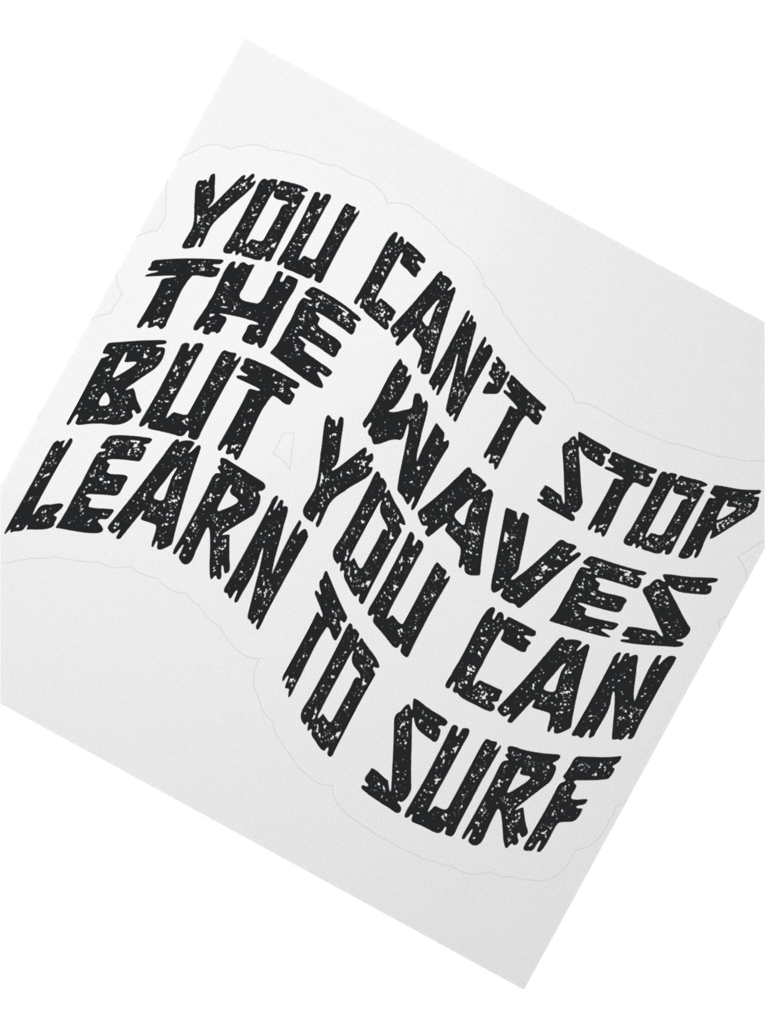 Can't Stop the Waves Kiss Cut Stickers product image (3)
