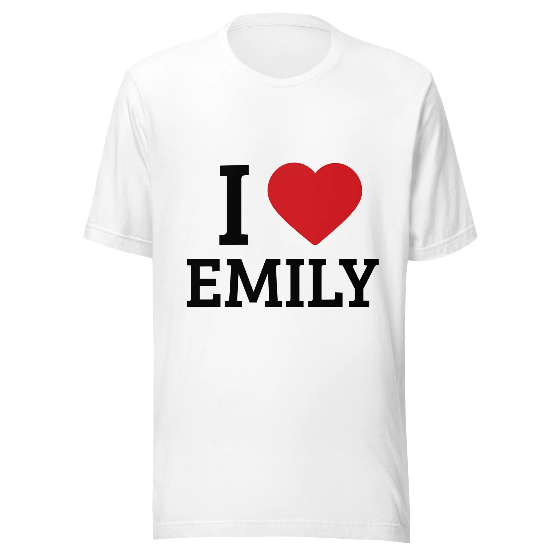 I Love Emily Tee – White 🤍 product image (1)