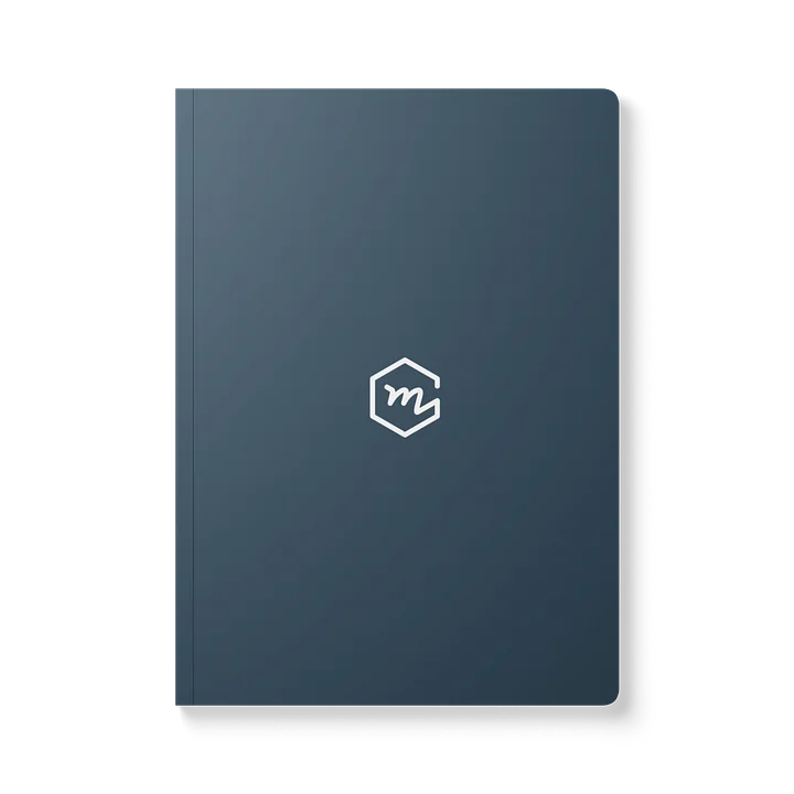 Channel branded softcover notebook product image (1)