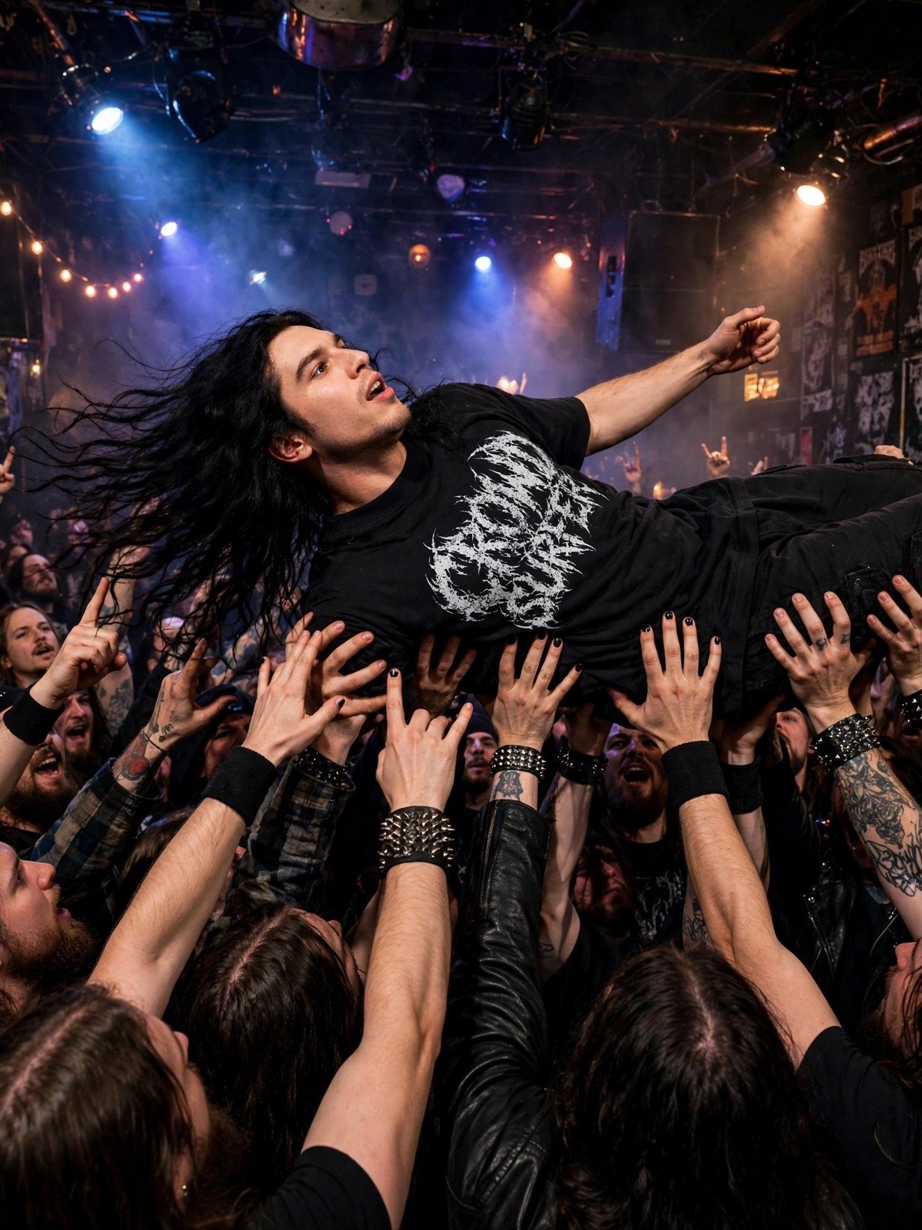 CROWD SURFER — Heavyweight Metal T-Shirt product image (9)