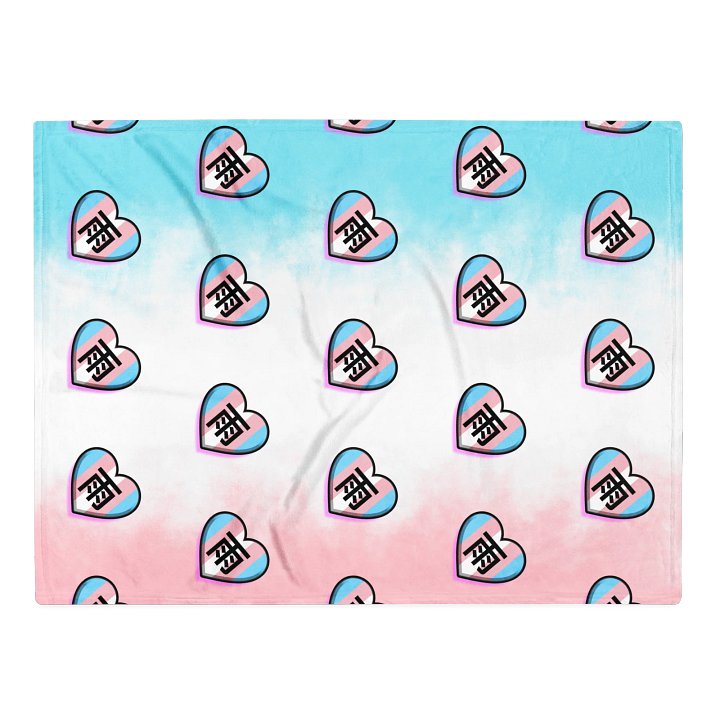 Rain Kanji Blanket product image (1)