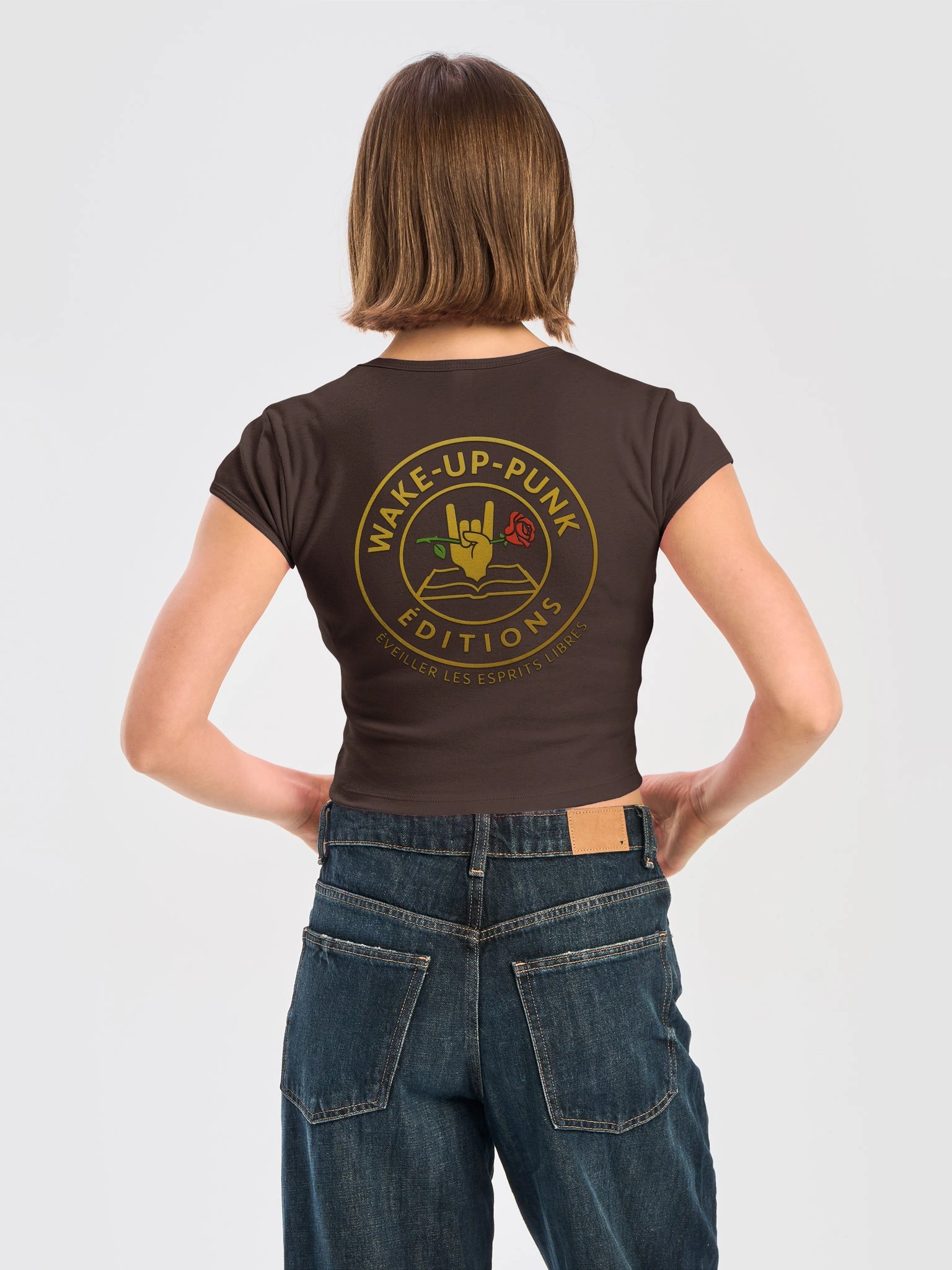 T-shirt Femme Wake Up Punk product image (4)