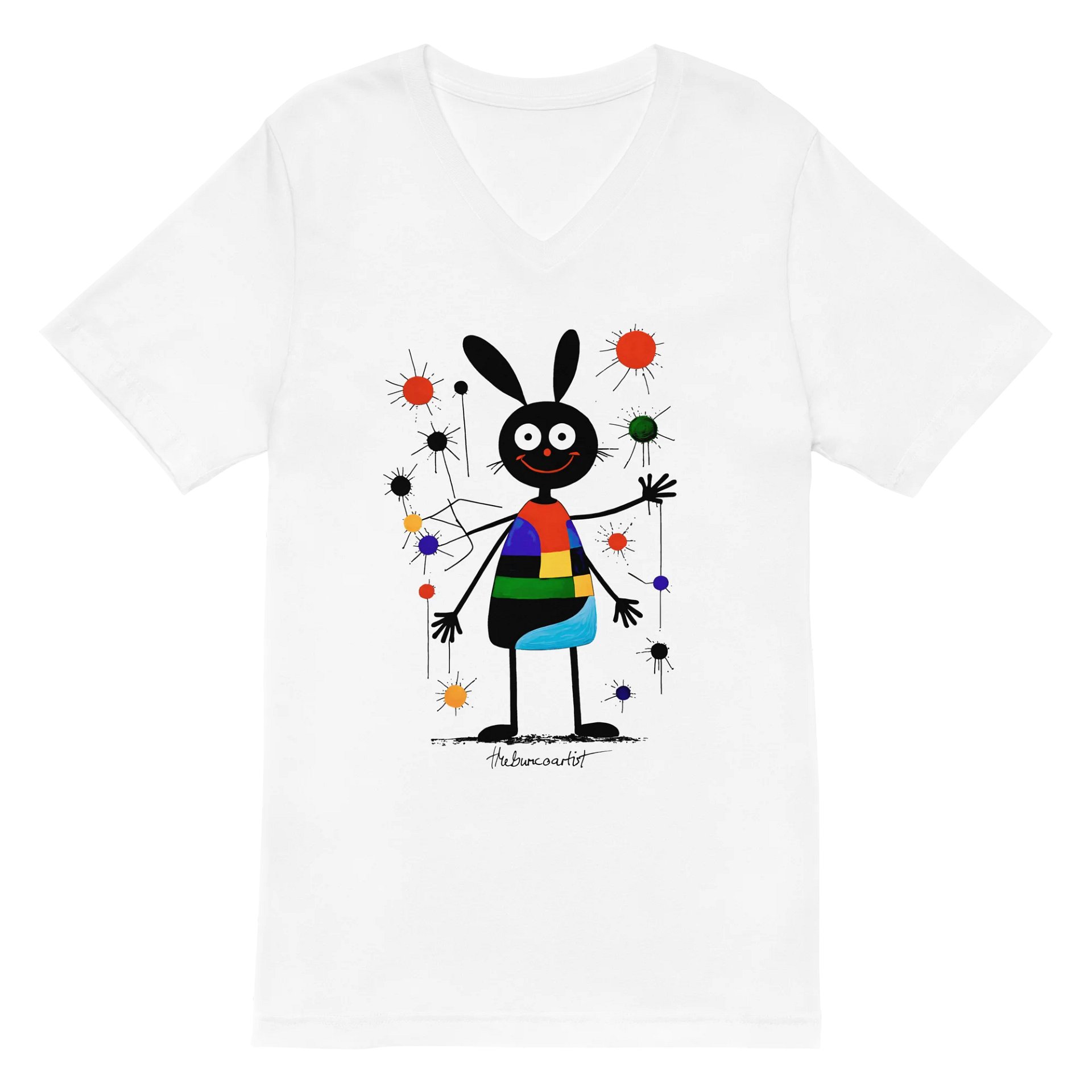 Bella+Canvas Short Sleeve V-Neck Jersey T-Shirt product image (2)