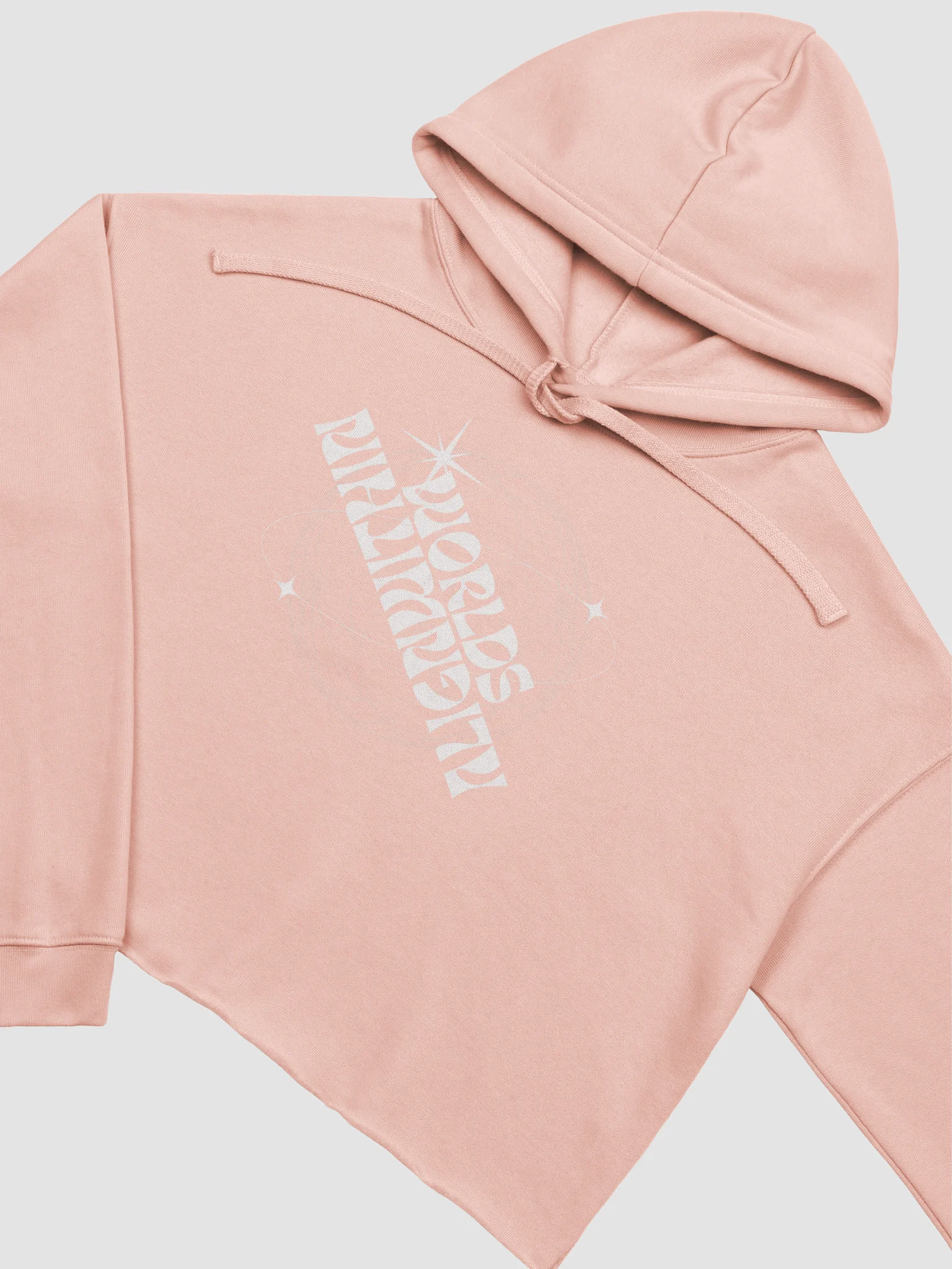 Starry Globe Emblem Crop Hoodie product image (3)