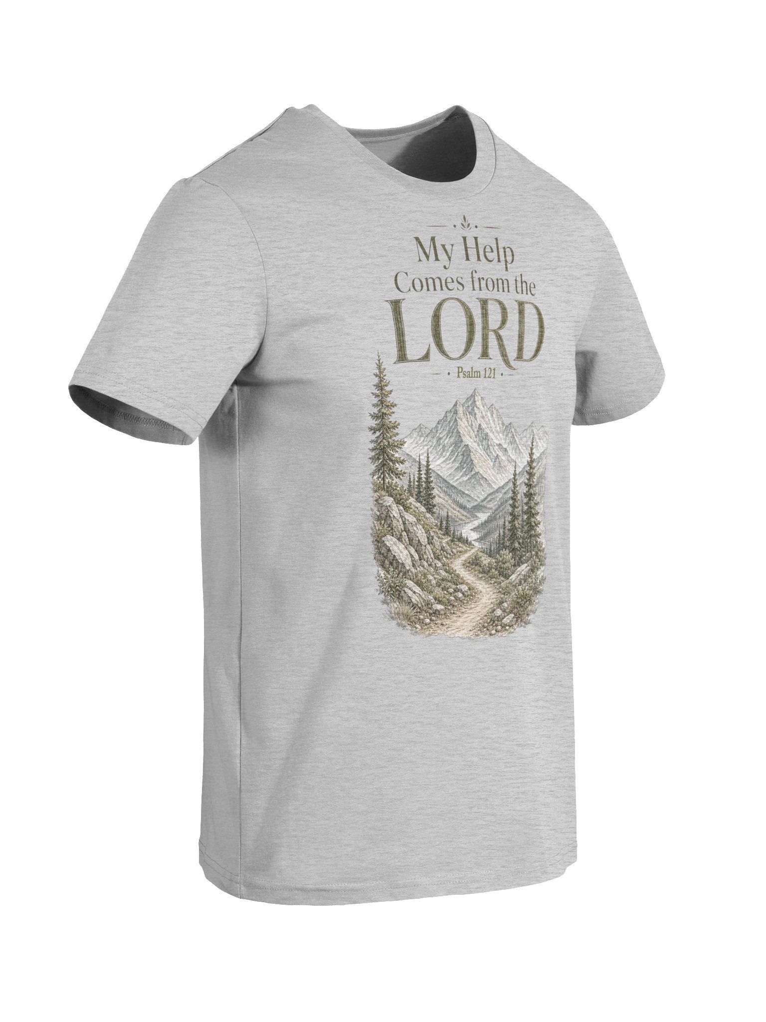 Psalm 121 My Help Comes from the Lord Christian T-shirt product image (5)