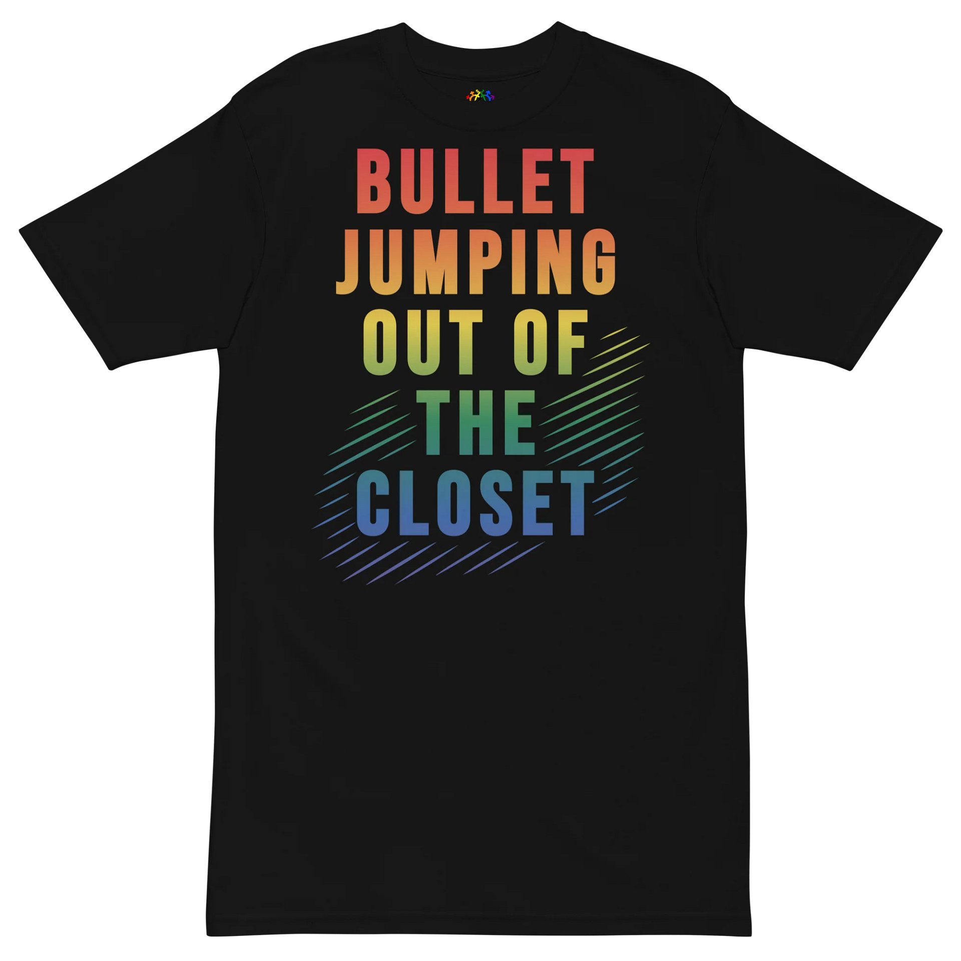 Rainbow Bullet Jumping Tee product image (2)