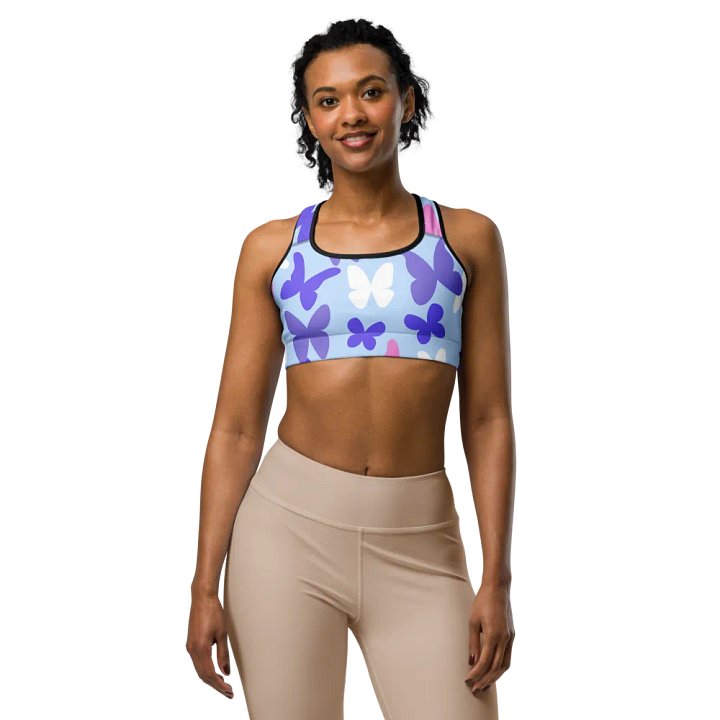 Butterfly Dreams All-Over Sports Bra product image (1)