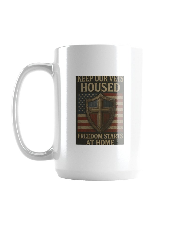 Freedom Flag Shield Mug product image (1)