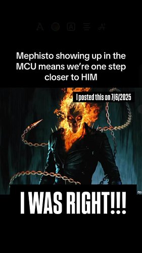 I WAS RIGHT!!!! @marvelstudios #ghostrider #marvel #mcu #sdcc