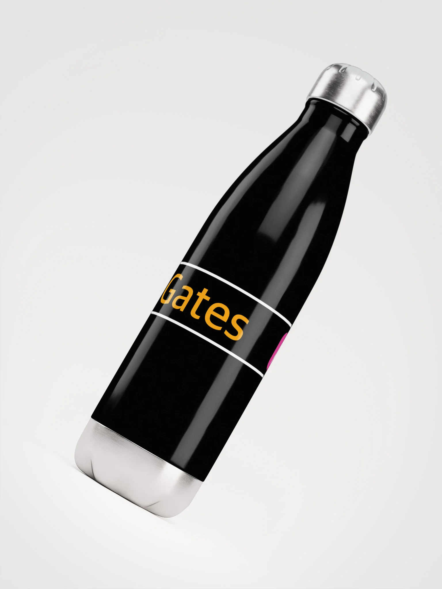GATES SIGN | Stainless Steel Water Bottle For Boarding Pass Hoarders product image (5)