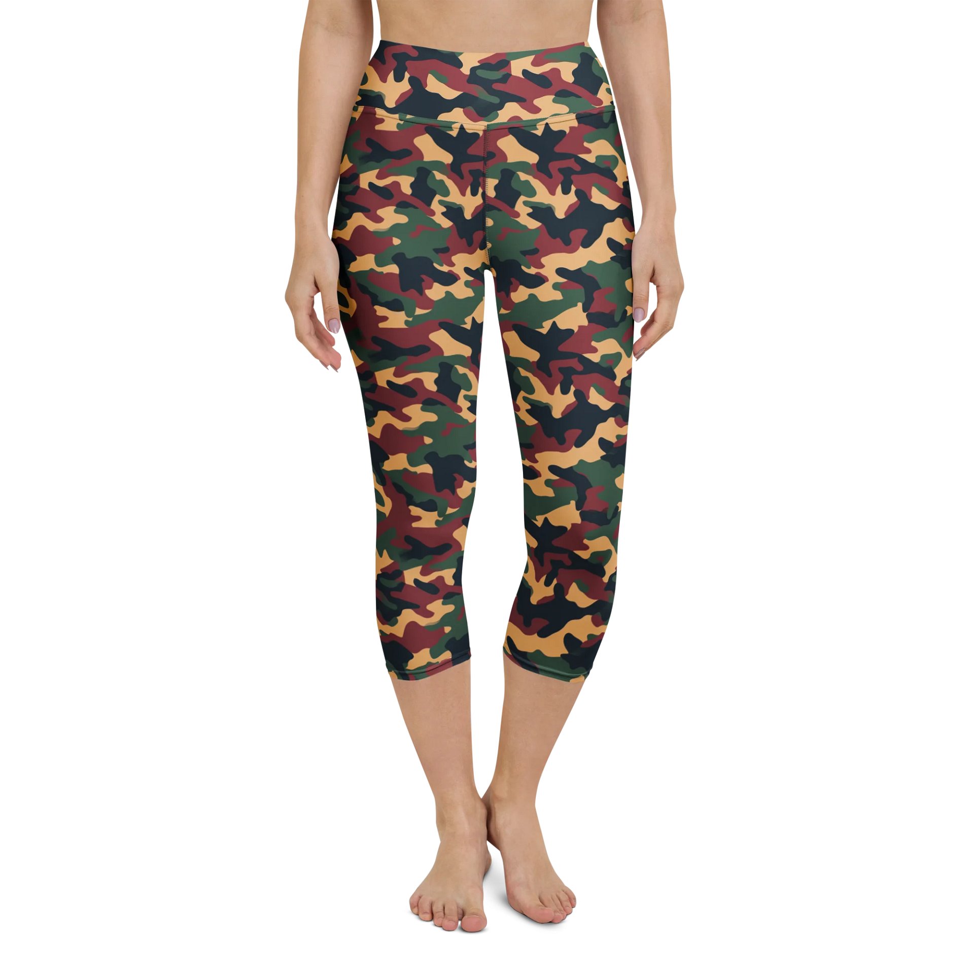 Autumn Camo Capri Leggings product image (5)