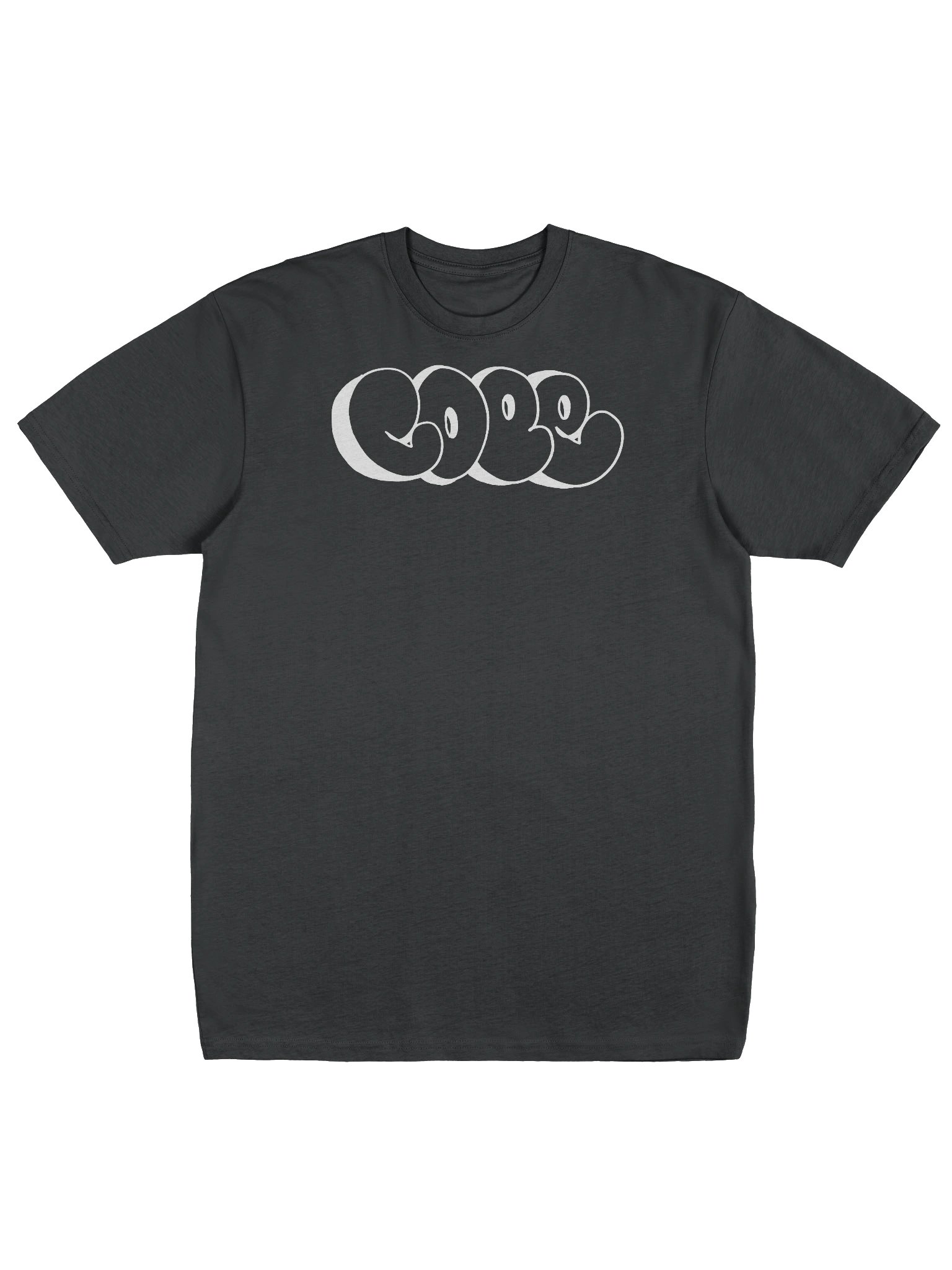 COPE 2 - CLASSIC THROW UP TSHIRT - BLACK product image (1)