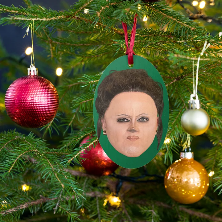 Smol Face Trashly Nancy Trashmas Ornament product image (1)
