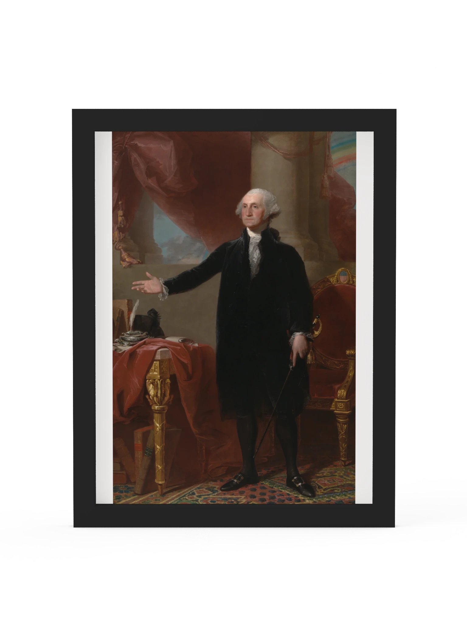 Gilbert Stuart, George Washington: The Lansdowne Portrait (1796) Fine Art Print product image (29)
