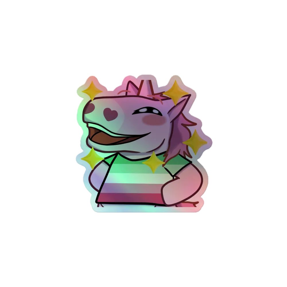 ABRO Pride Holographic Sticker product image (1)