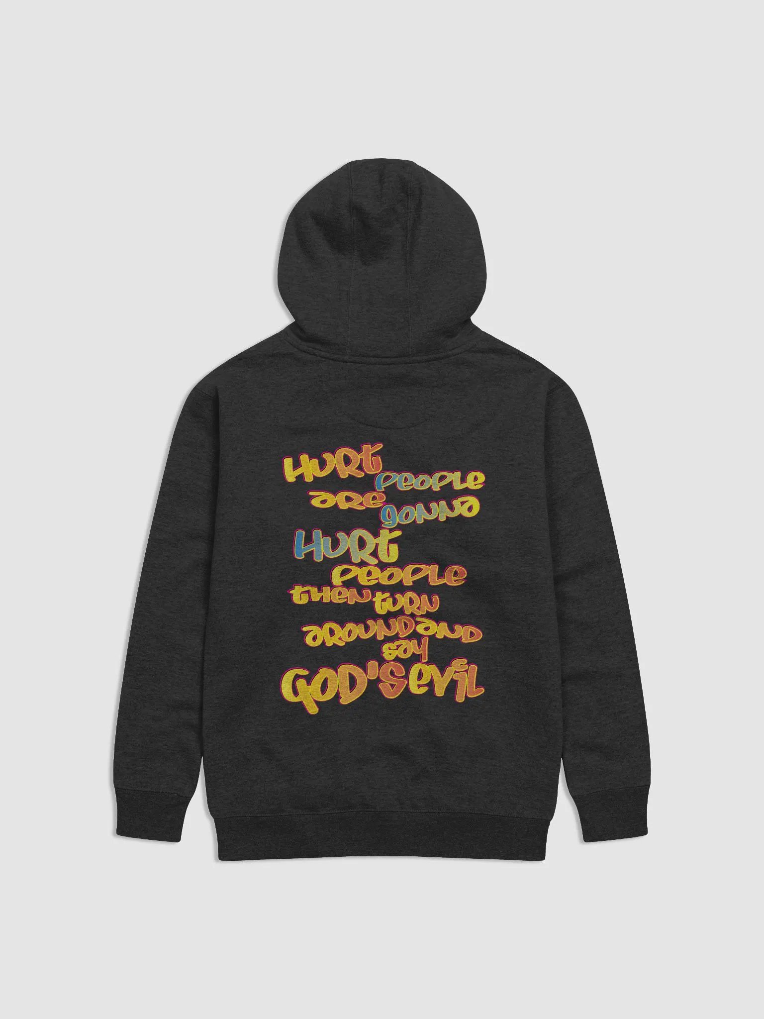 Hurt People - Graffiti - Cotton Heritage Unisex Premium Hoodie (BACK) product image (1)