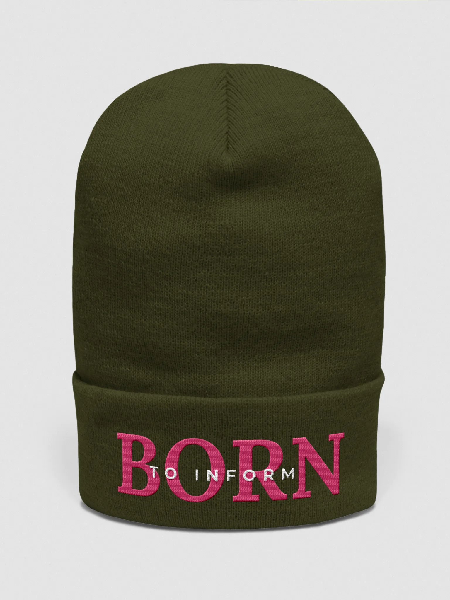 Born to Inform Manifestor Cuffed Beanie product image (22)