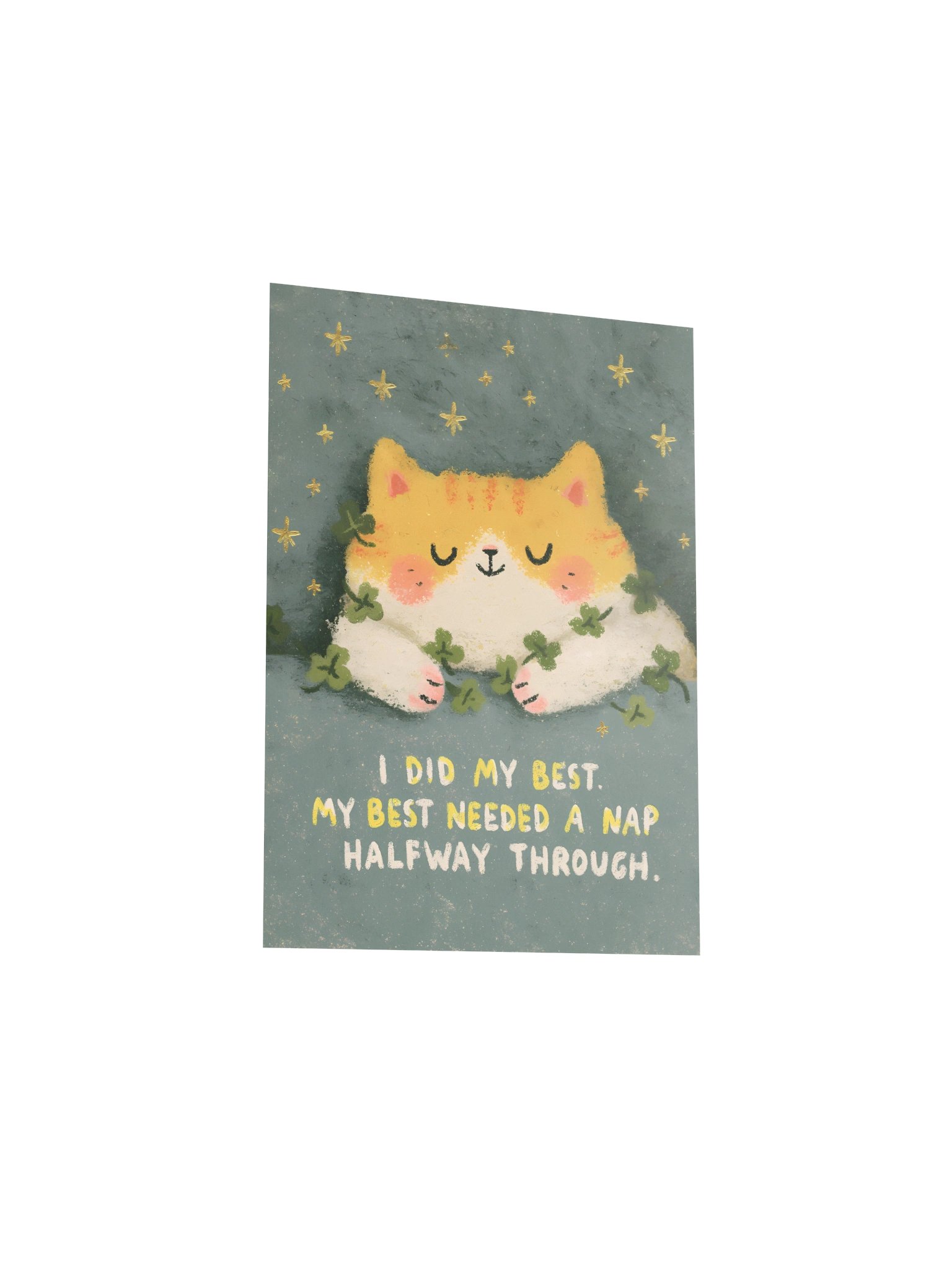 I Did My Best Naptime Cat Poster product image (11)