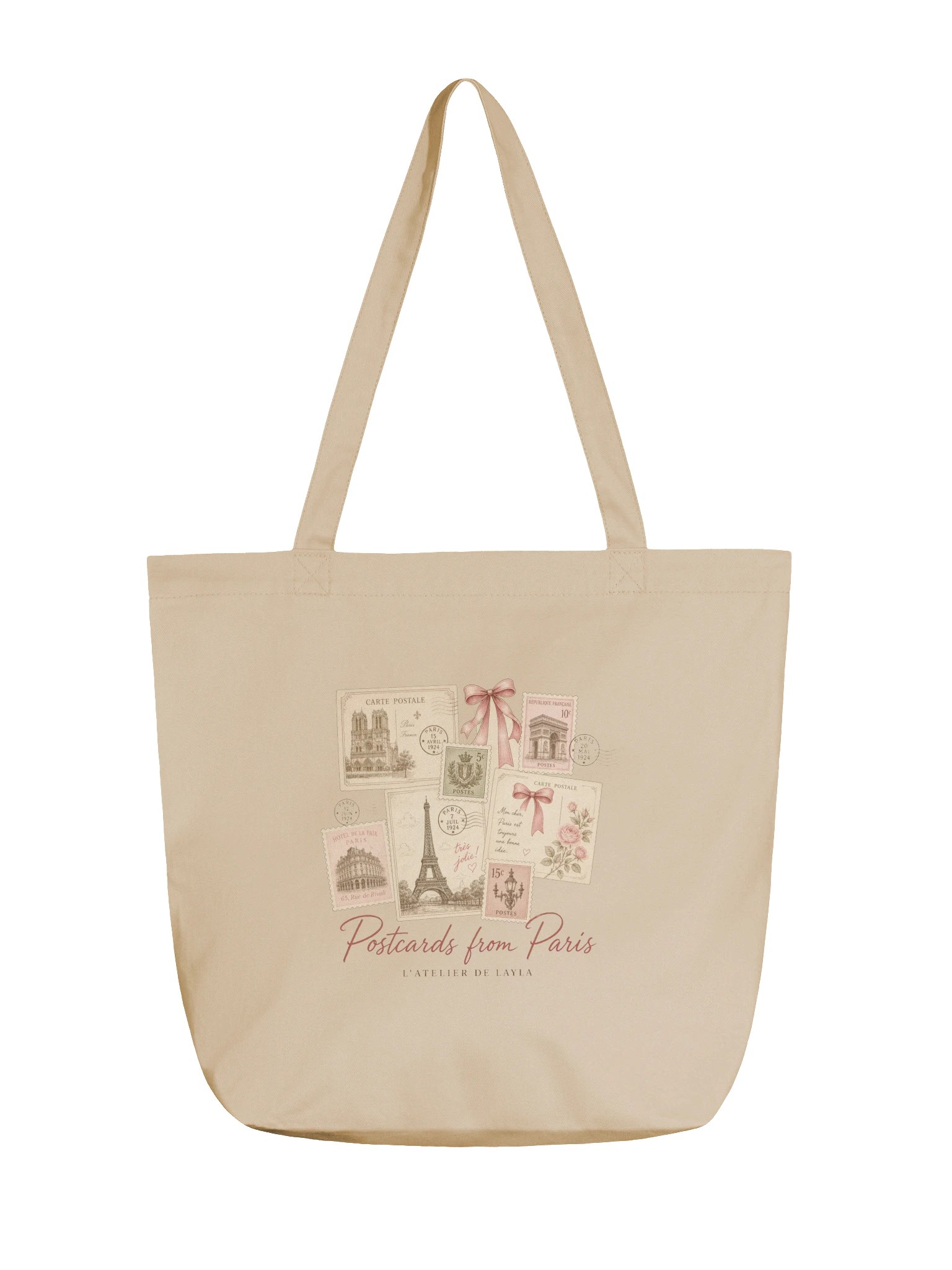 L’Atelier de Layla Postcards from Paris Tote product image (1)
