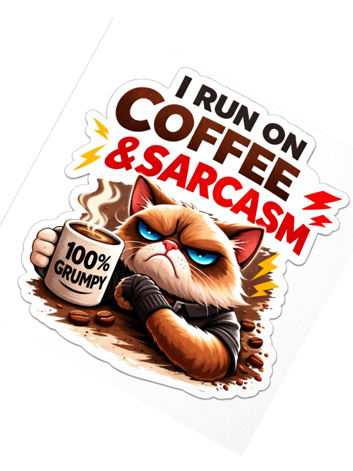 I Run on Coffee & Sarcasm - GrumpyLabs.dev product image (4)
