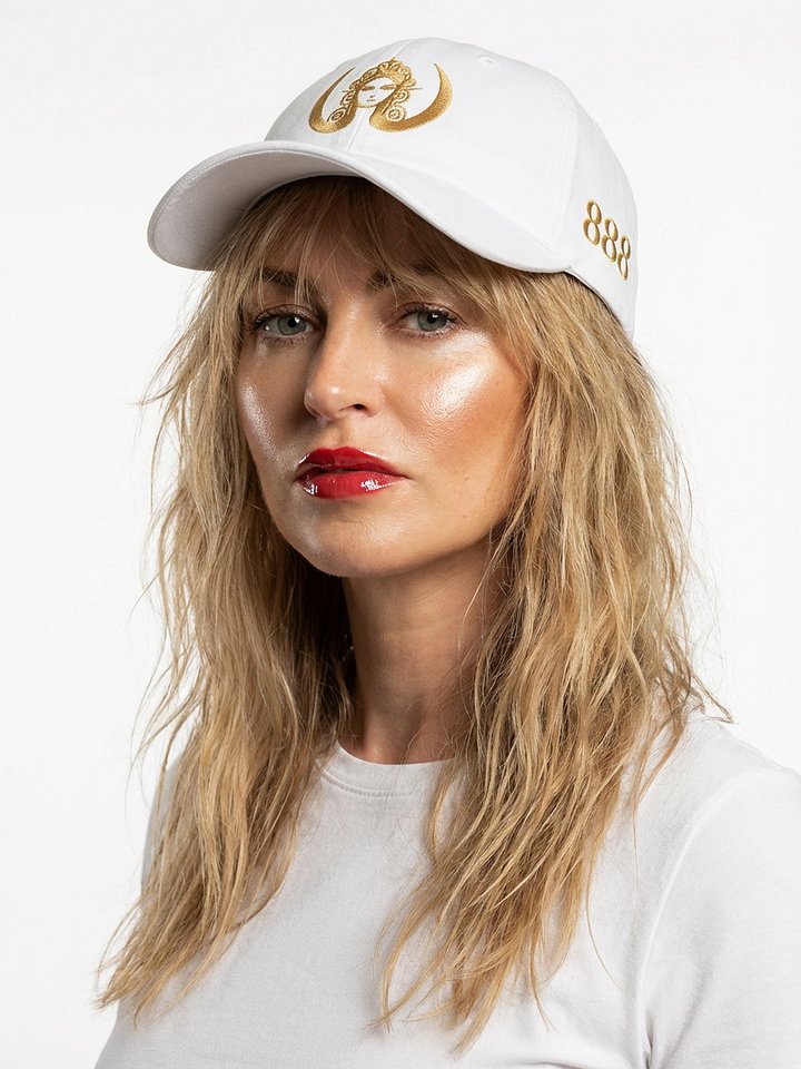 CIRCEMOON Divin Sacré Nombre 888 Cap - white product image (1)