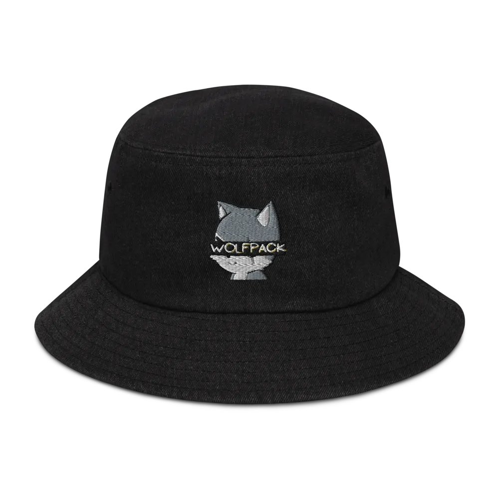 WOLFPACK Bucket Hat (Chibi Wolf) product image (1)