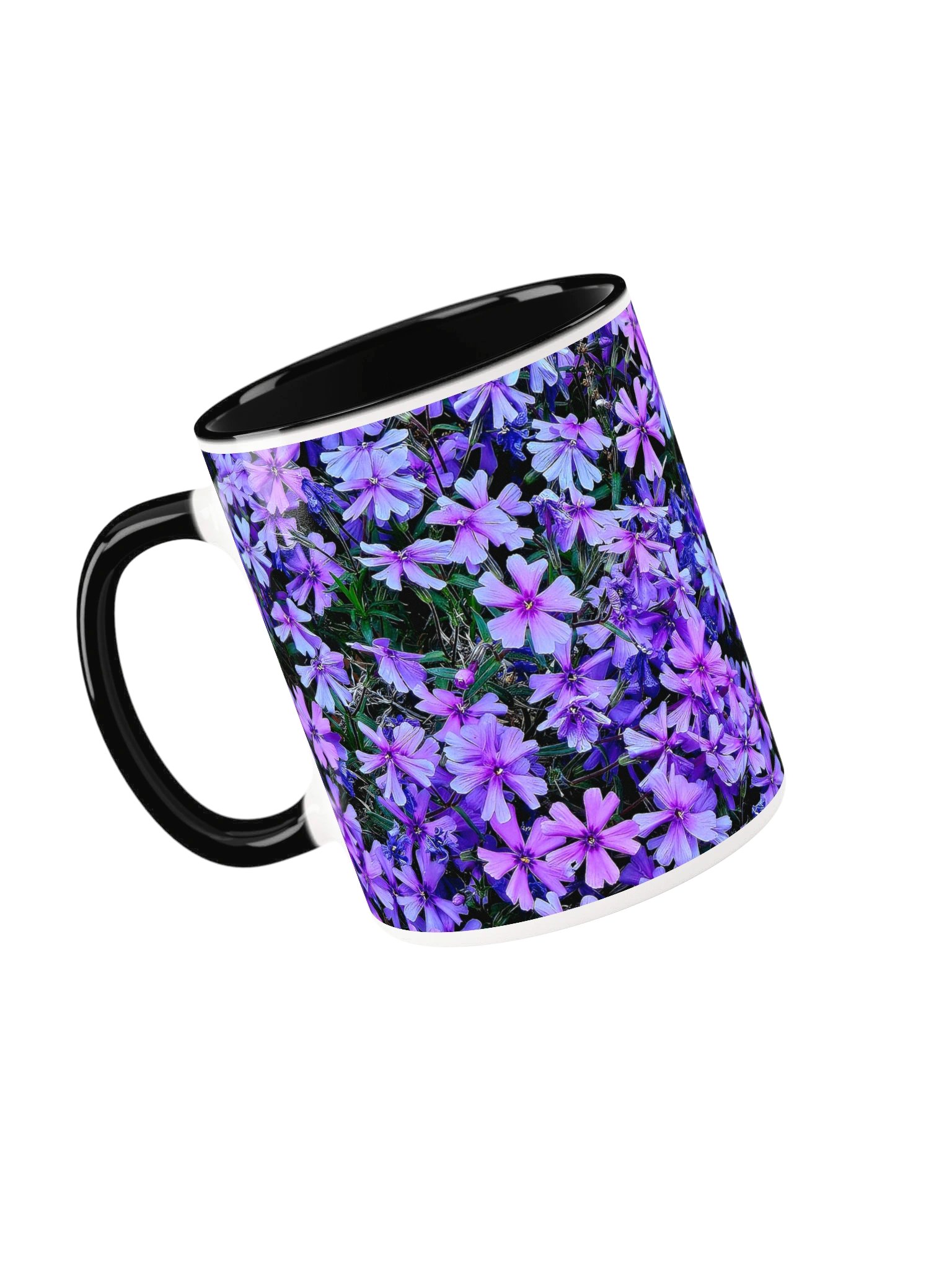 Purple Phlox 2-tone Ceramic Mug product image (15)