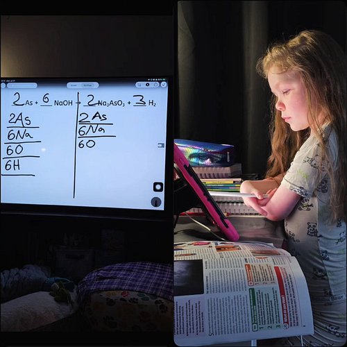 What she's working on at 9:30pm on a Monday. 😳 Anyone else feel like a slacker, too? Haha! 🤣 Just kidding. 💙 I put in my time...