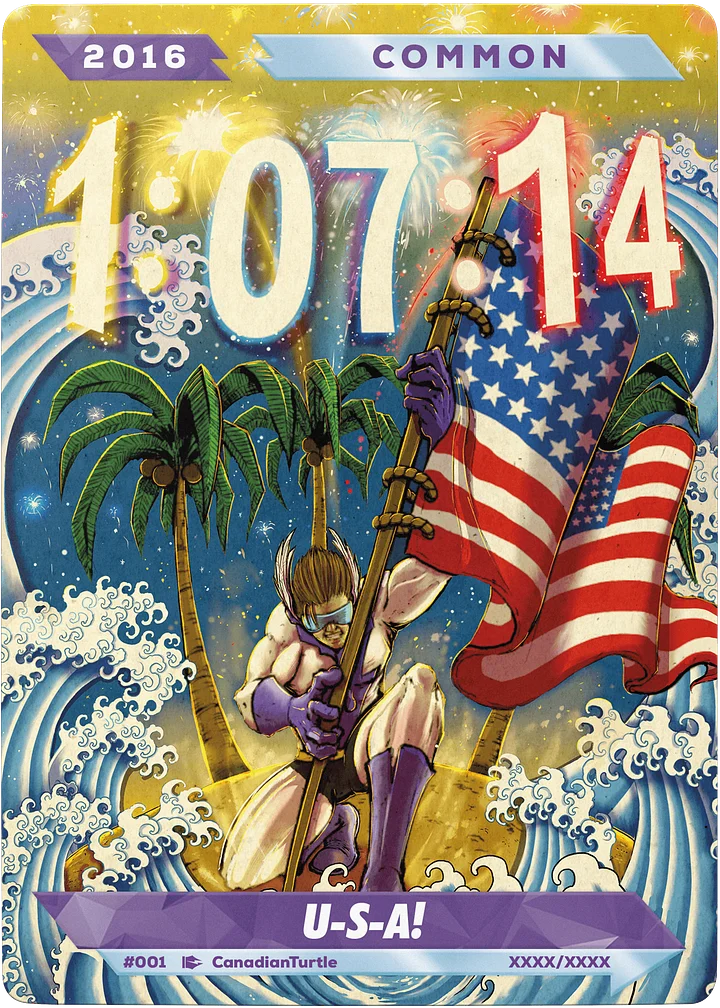 #001: U-S-A!