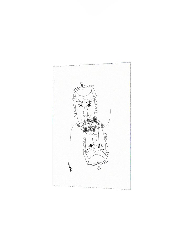 two face poster product image (2)