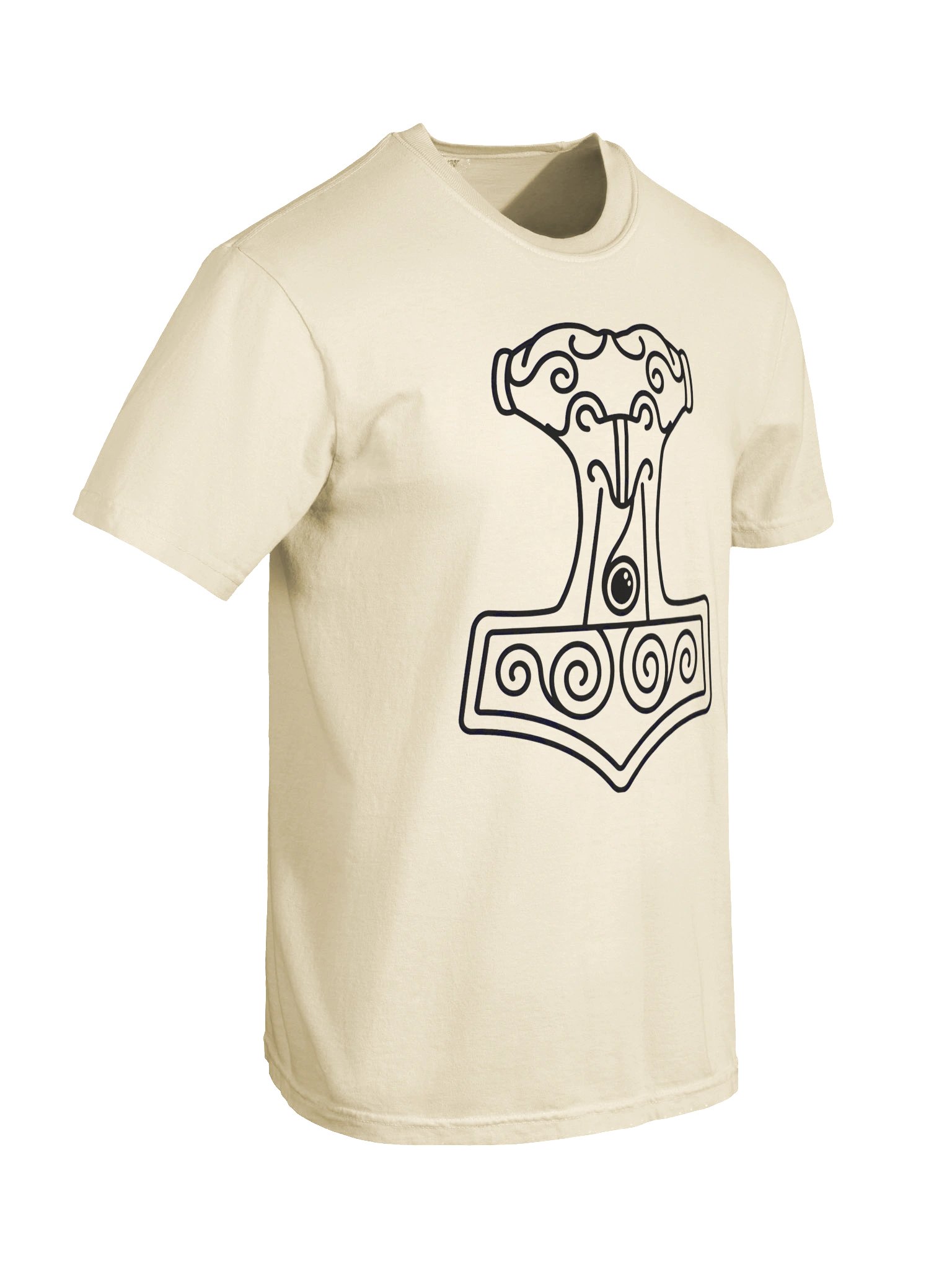 Mjolnir Viking design from Scania - Comfort Colors Heavyweight Unisex Cotton T-shirt product image (39)