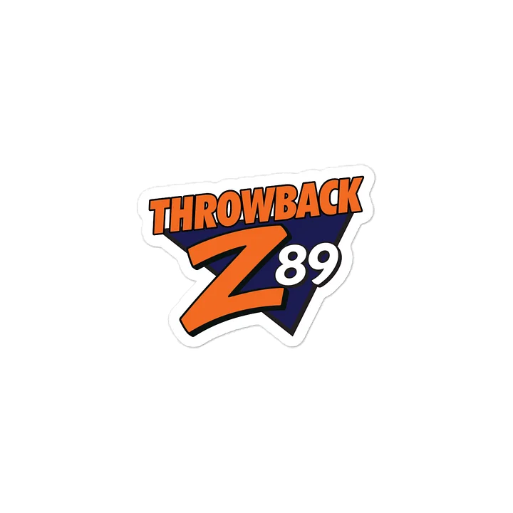 Throwback Z89 - Vinyl Decal product image (2)