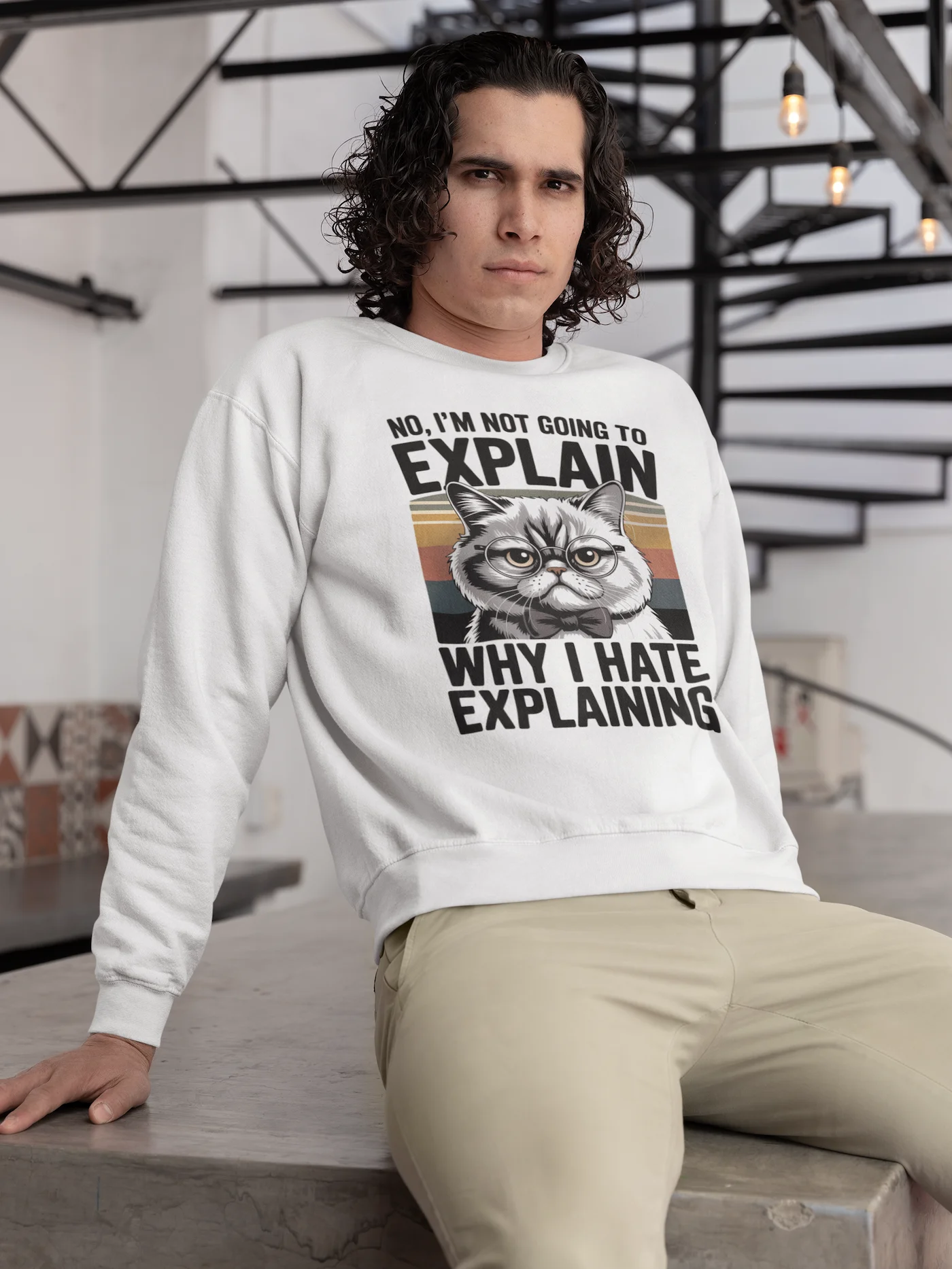 I Hate Explaining Human Design Manifestor Sweatshirt product image (2)