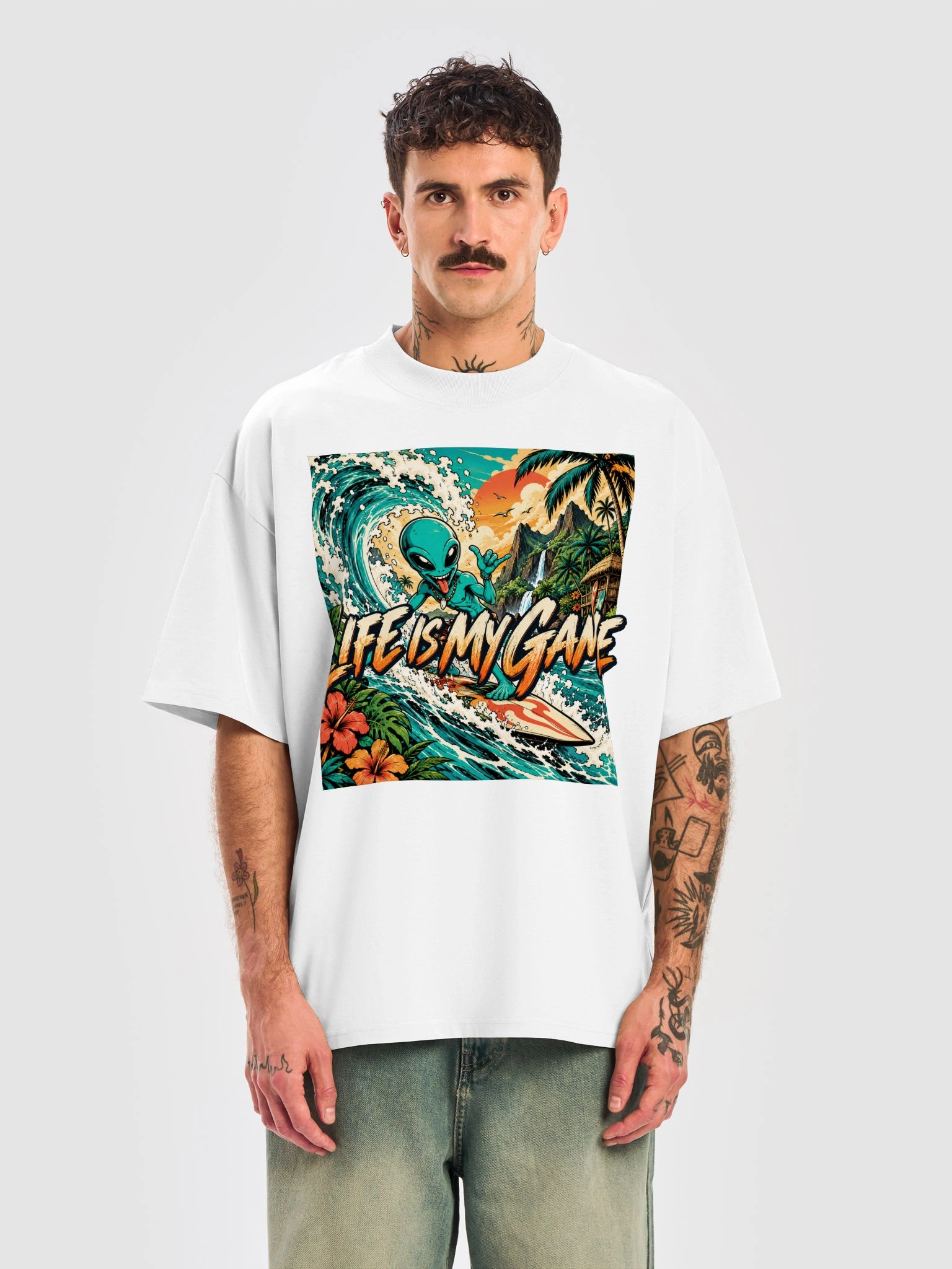 Life Is My Game — Local Alien Unisex T-Shirt product image (5)