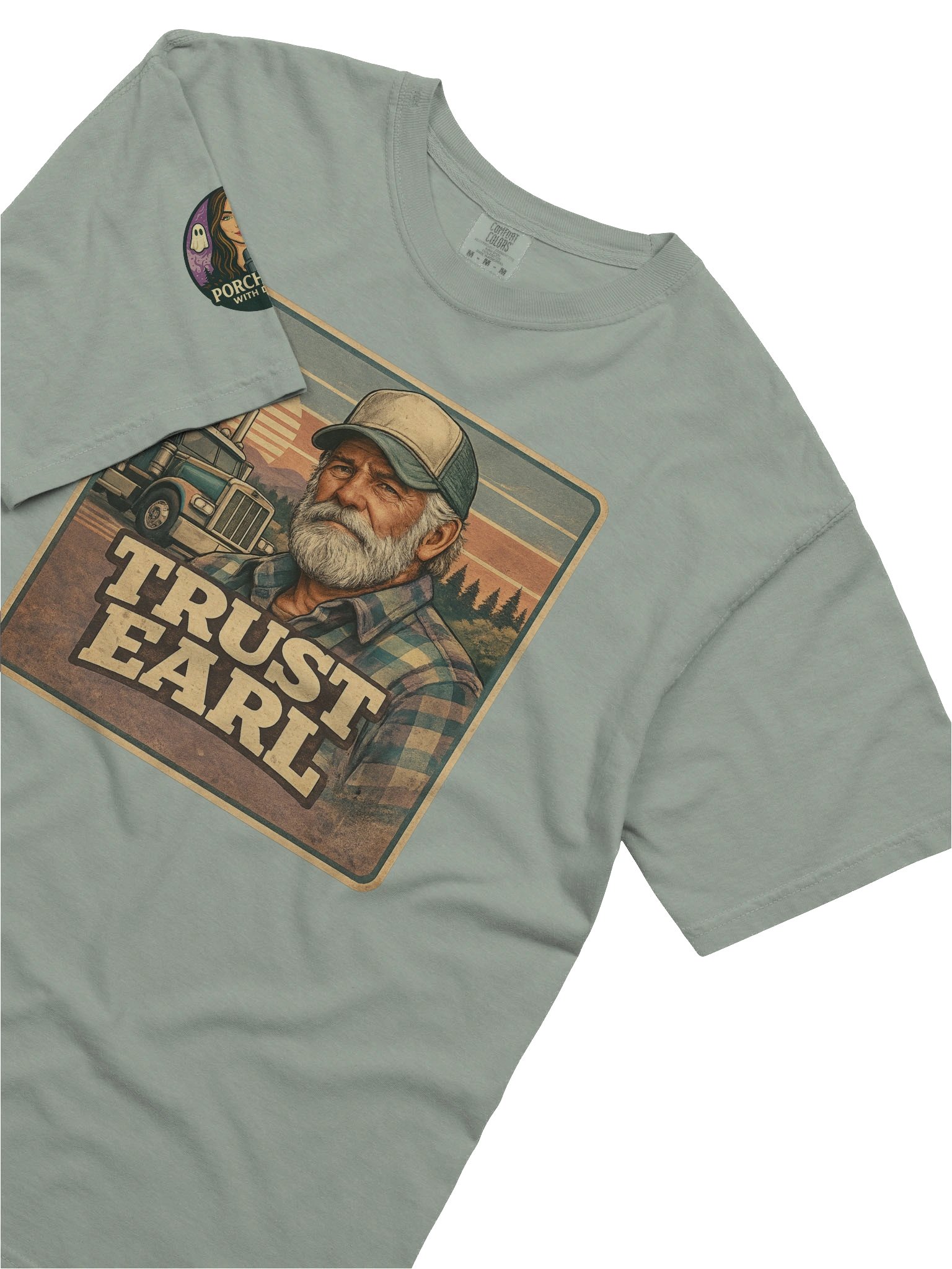 TRUST EARL GARMENT DYED HEAVYWEIGHT T-SHIRT product image (85)