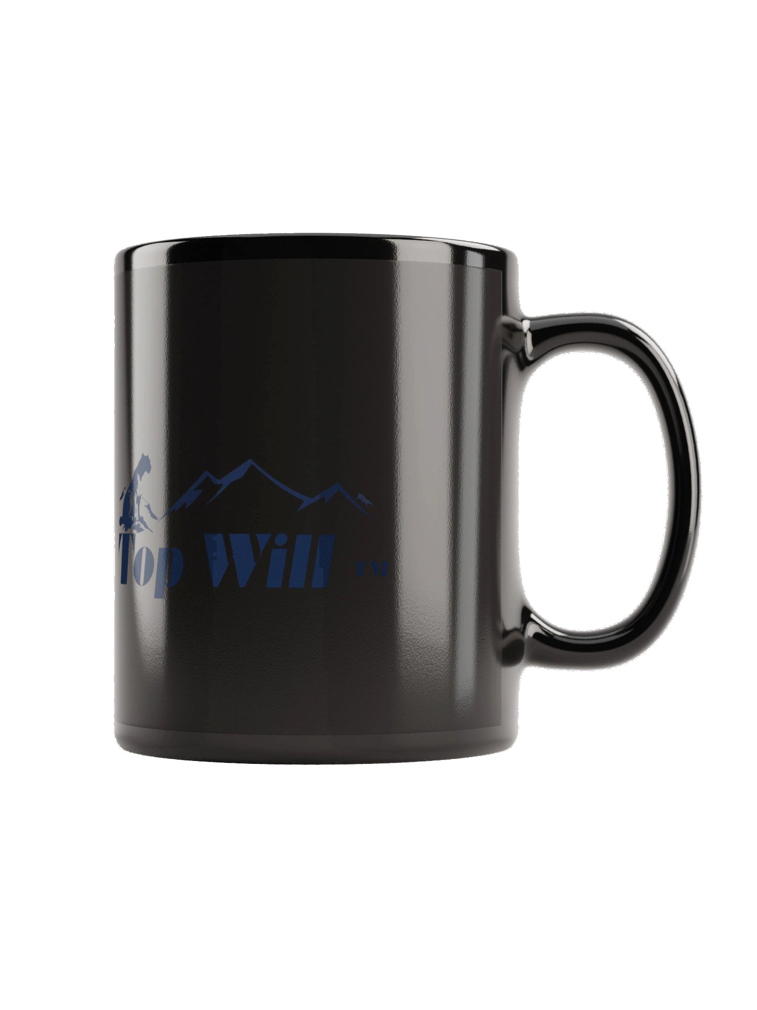 Black and Blue Top Will ™ Coffee Cup product image (3)